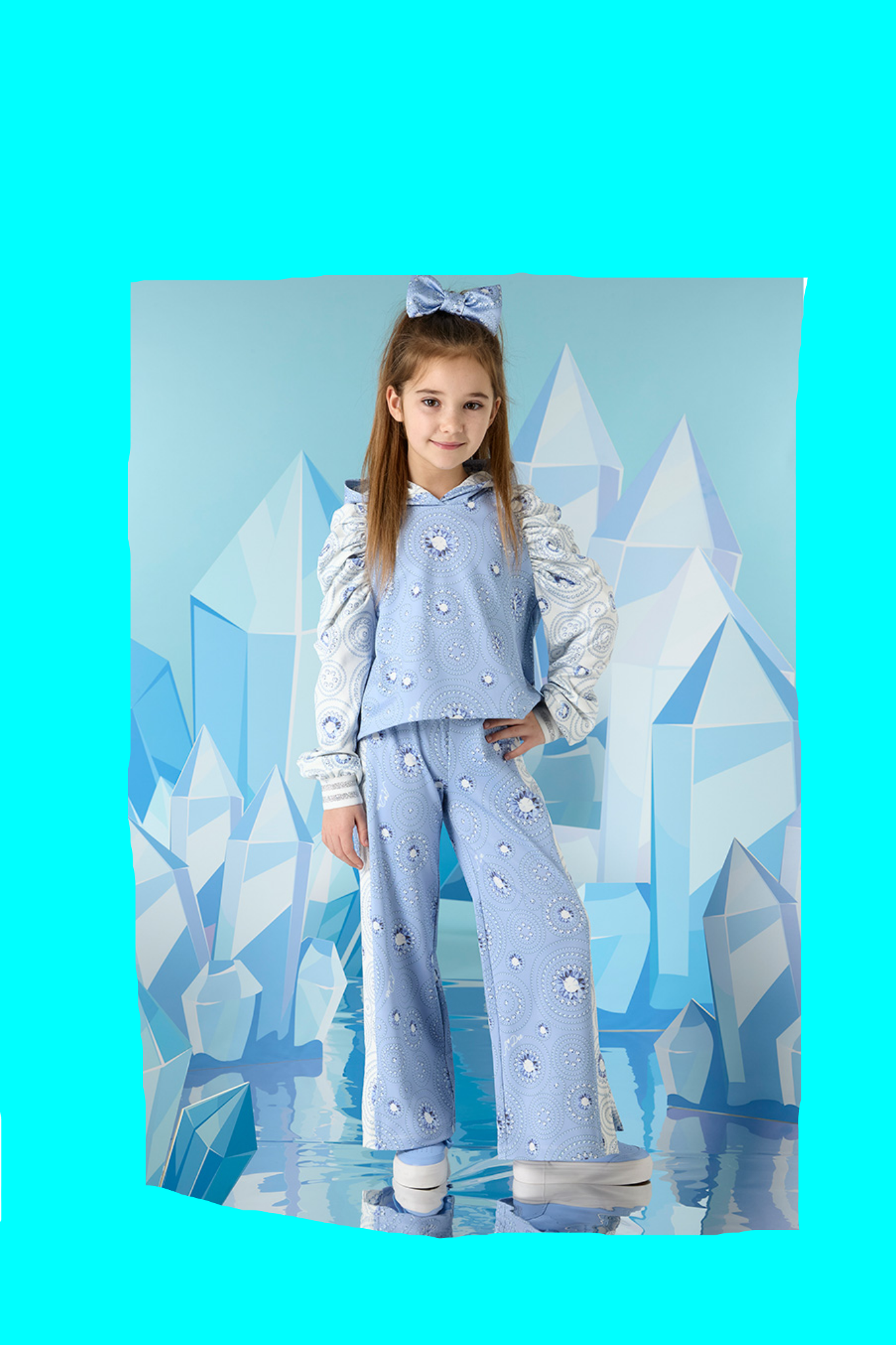 ADee Paula 2 tone diamond tracksuit 08242499