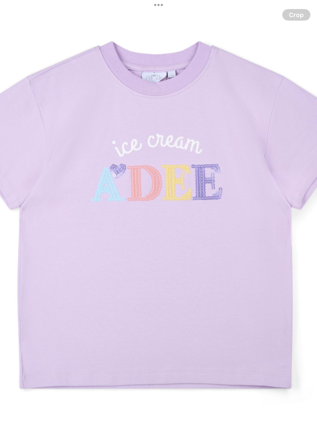 A Dee Pastel Parlour Sophia Ice Cream Print Cycling Set - Lilac Dreams    0126509