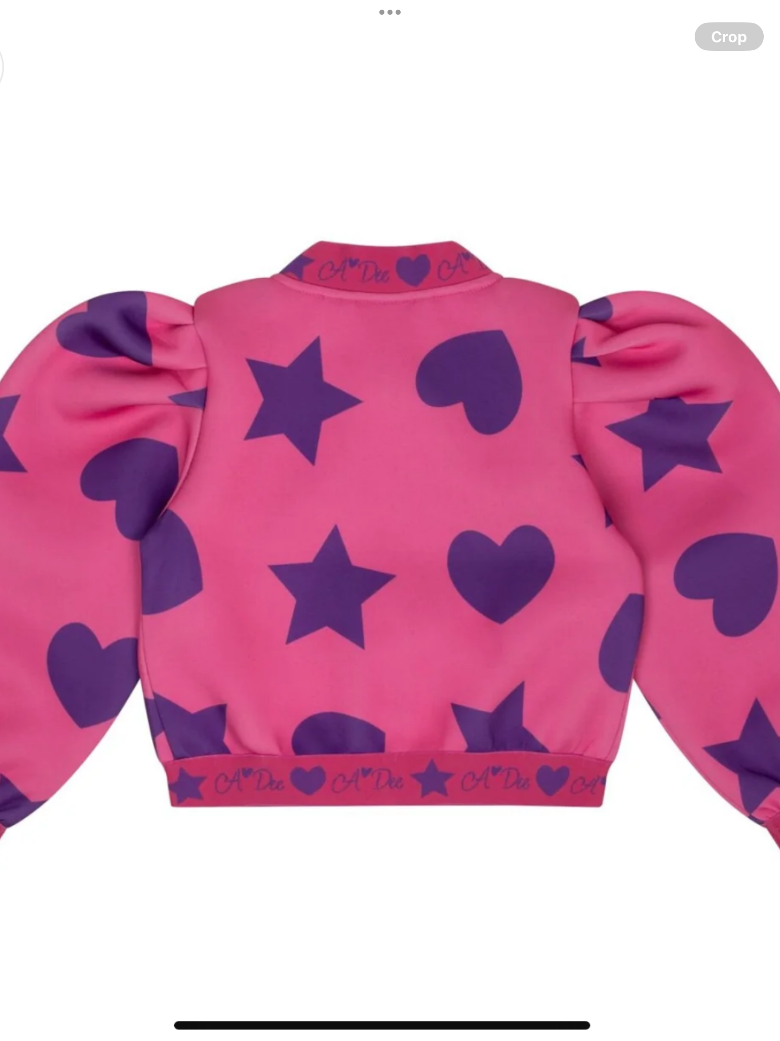 ADee tia hearts and stars bomber jacket 082424506