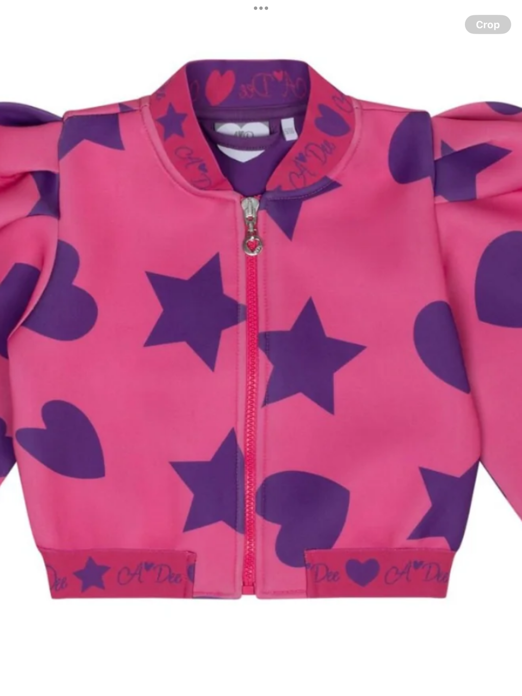 ADee tia hearts and stars bomber jacket 082424506