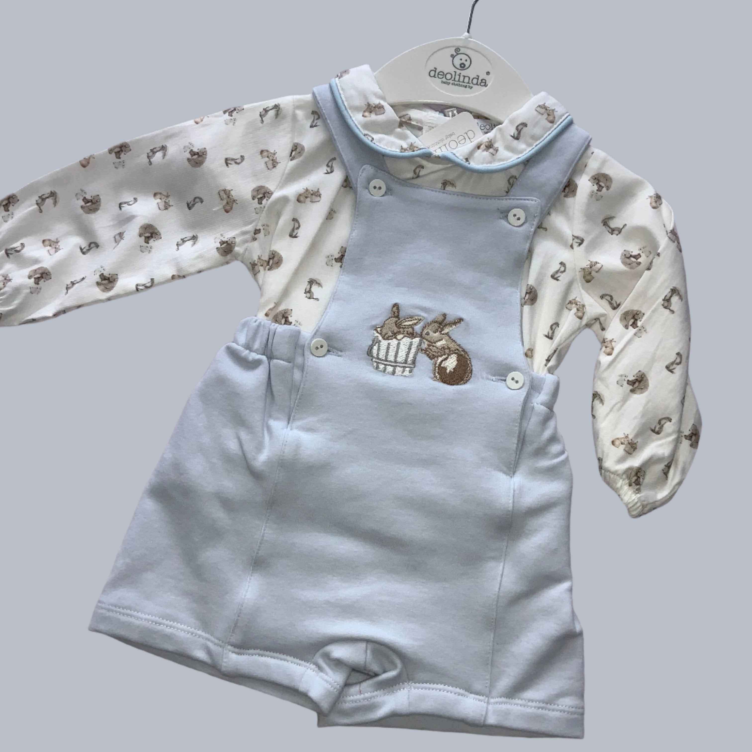Deolinda zoo dungaree set 082424512