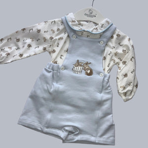 Deolinda zoo dungaree set 082424512