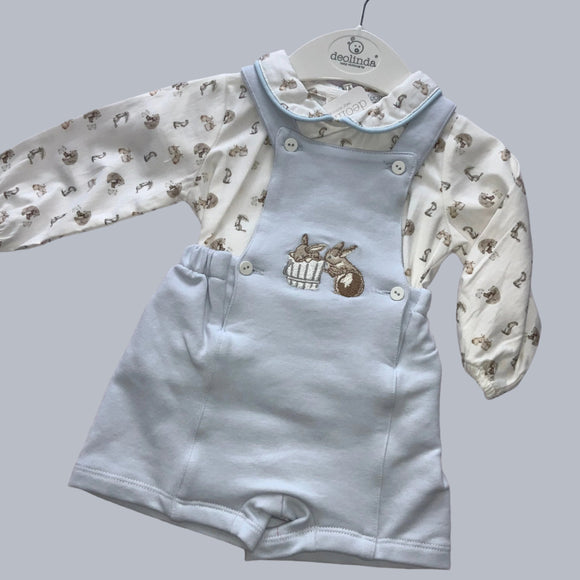 Deolinda zoo dungaree set 082424512