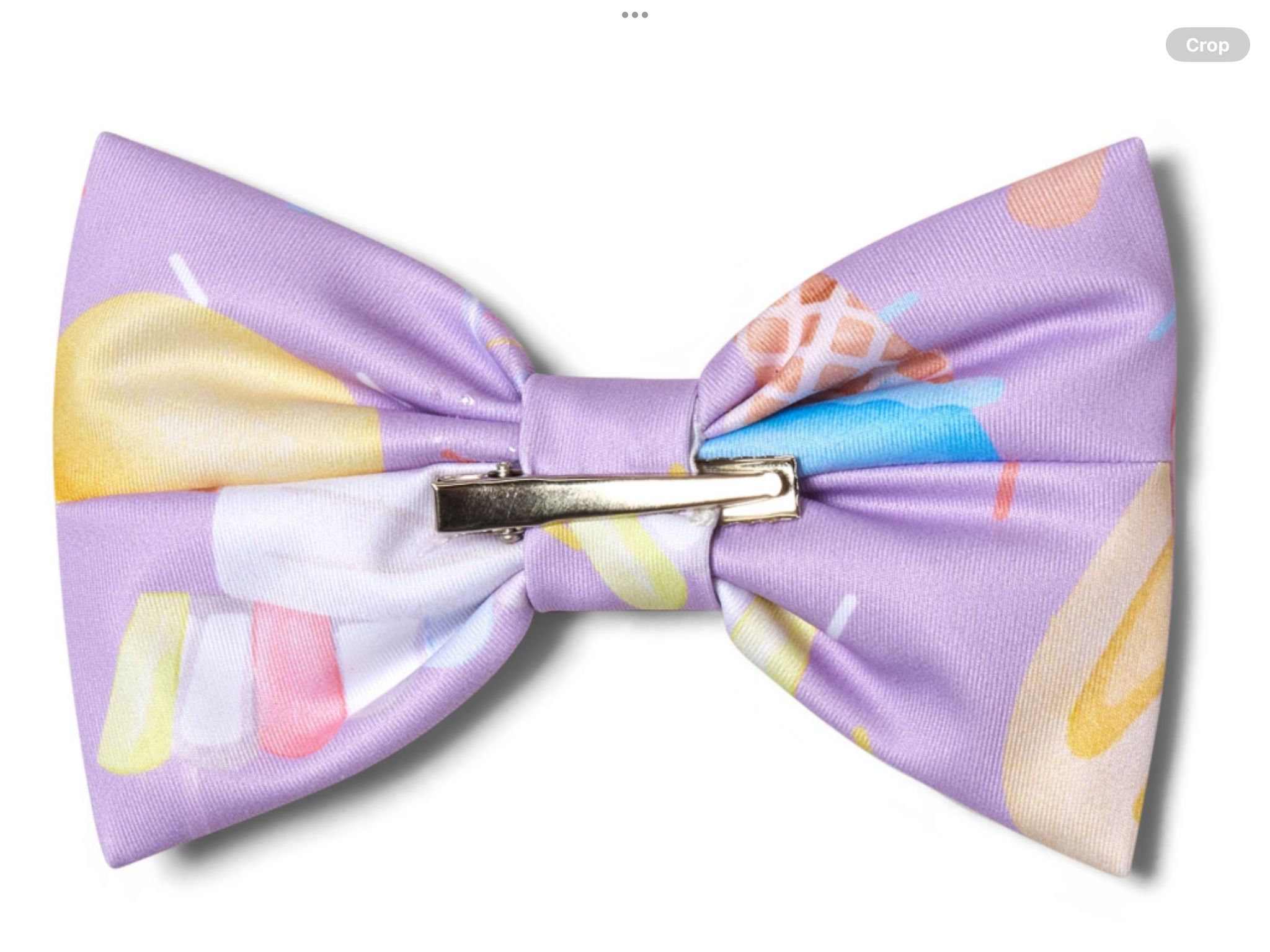 A Dee Pastel Parlour Solana Ice Cream Print Hair Clip - Lilac Dreams  0126515