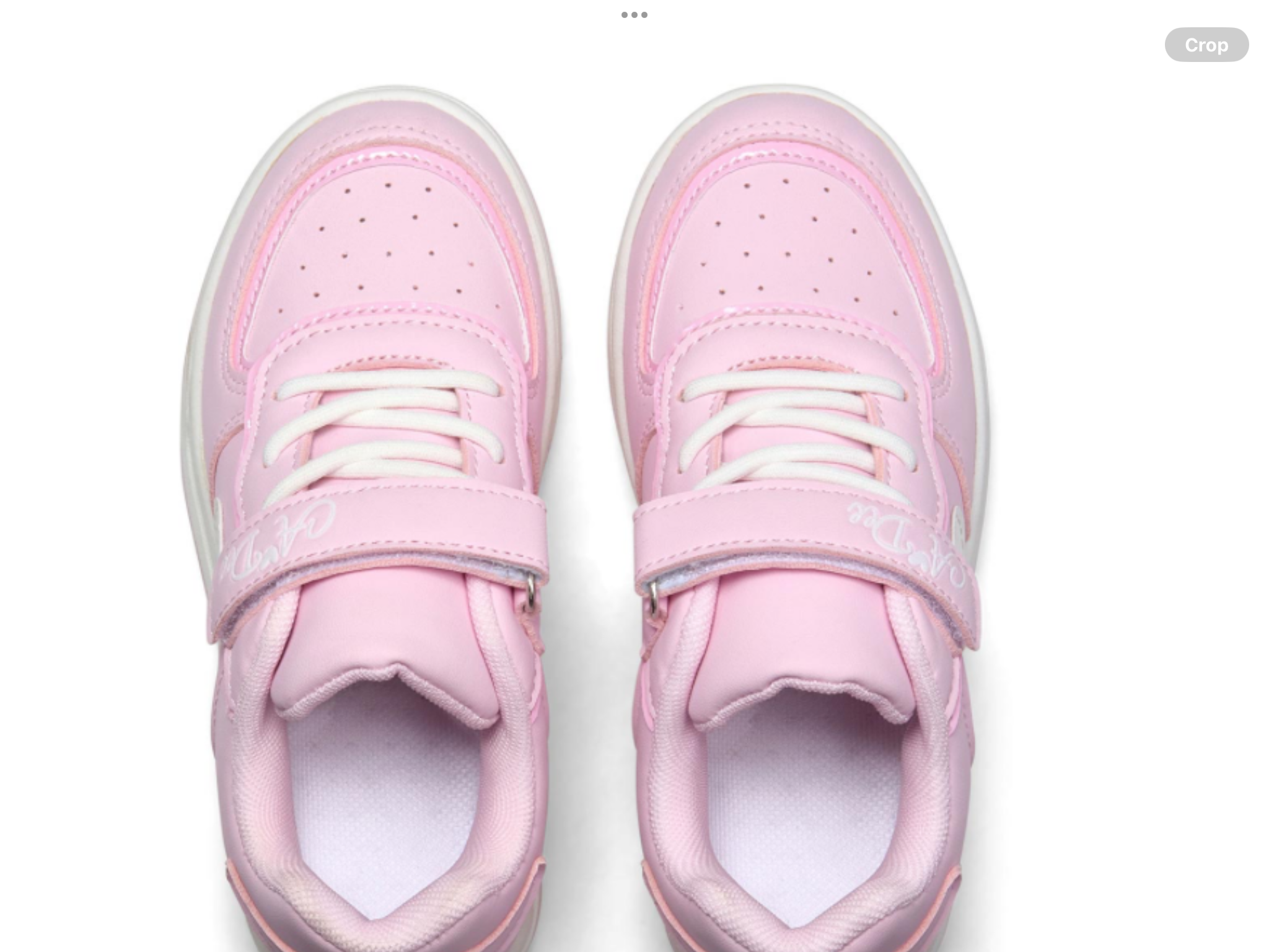 A Dee Bowtique Chic Patty Bow Print Platform Trainer - Pink Blossom   0126504