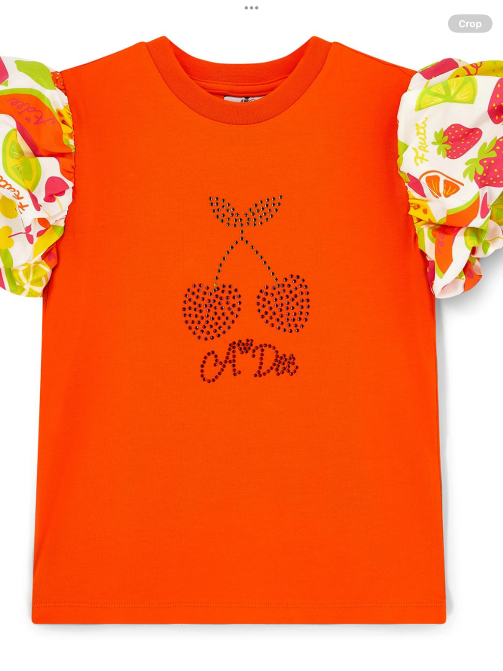 A Dee Tutti Frutti Tia Print Puff Skirt Set X 2 - Bright Orange    0126520a