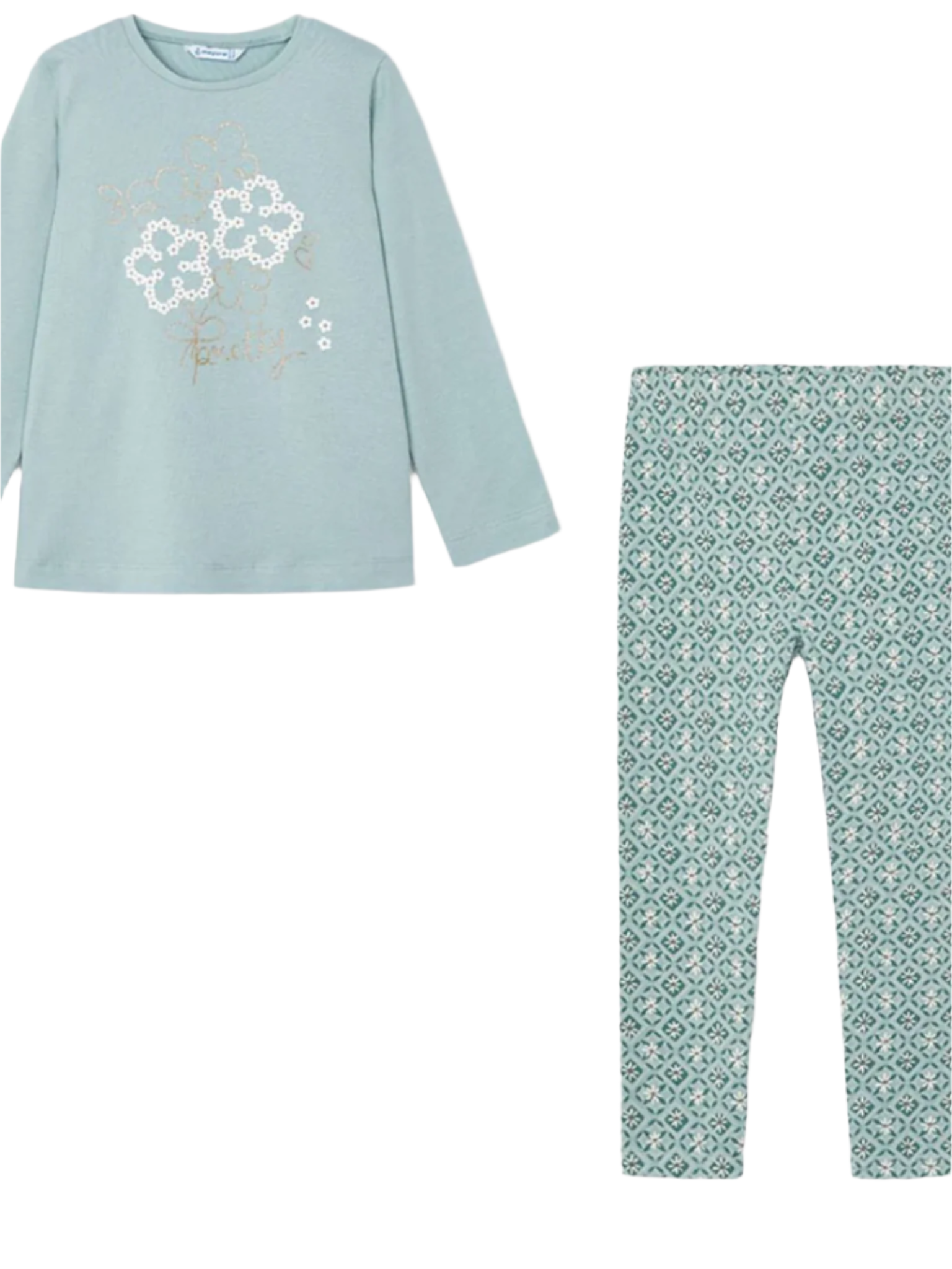 Mayoral jade leggings set. 082424524