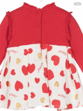 Little A Harlow heart print dress 092424532
