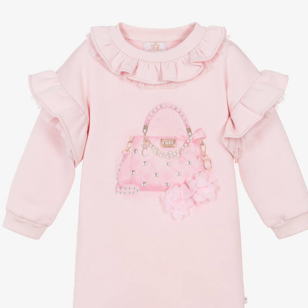 Caramelo kids pure luxe jumper dress 092424538