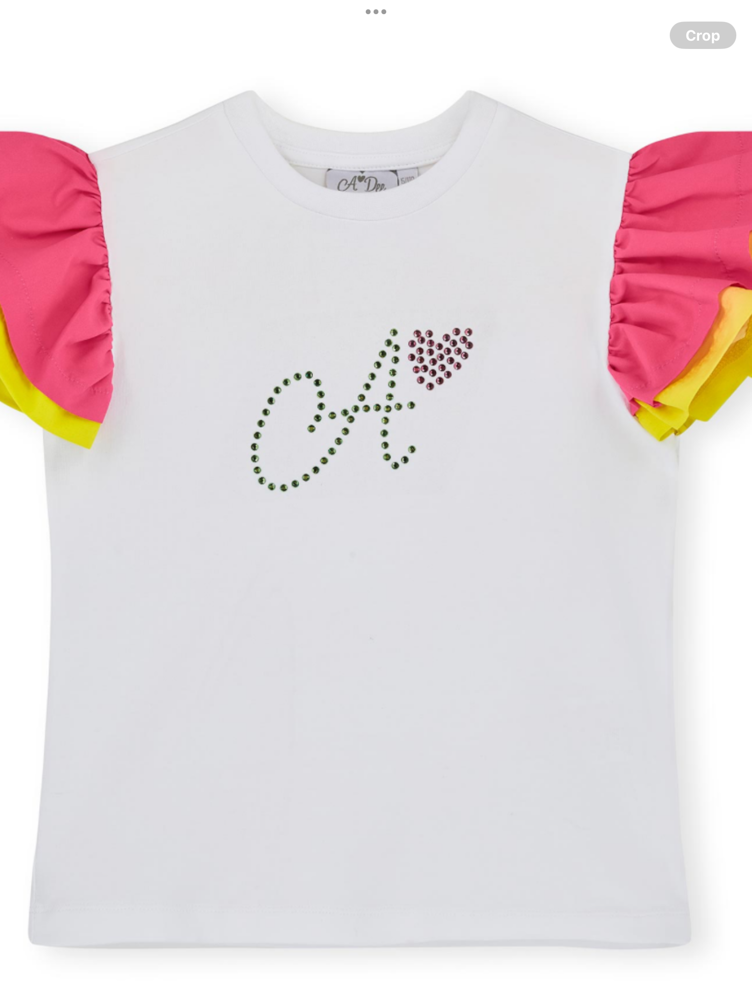 PRE ORDER A Dee Tutti Frutti Taylor Colourblock Skirt Set X 2 - Bright White     0126531