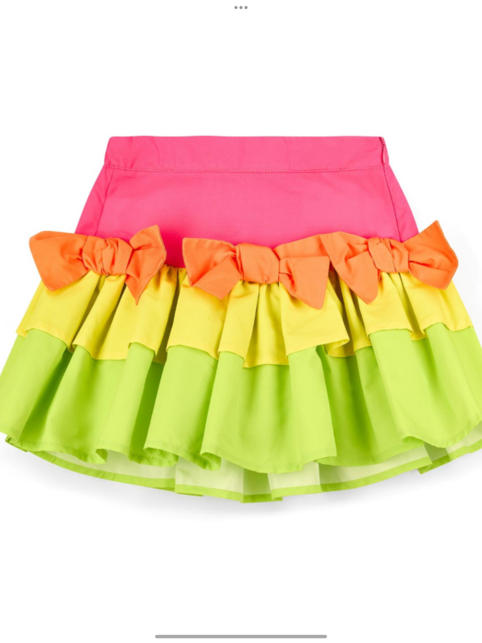 PRE ORDER A Dee Tutti Frutti Taylor Colourblock Skirt Set X 2 - Bright White     0126531