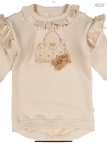 Caramelo kids pure luxe jumper dress 092424539