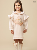 Caramelo kids pure luxe jumper dress 092424539