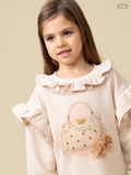 Caramelo kids pure luxe jumper dress 092424539