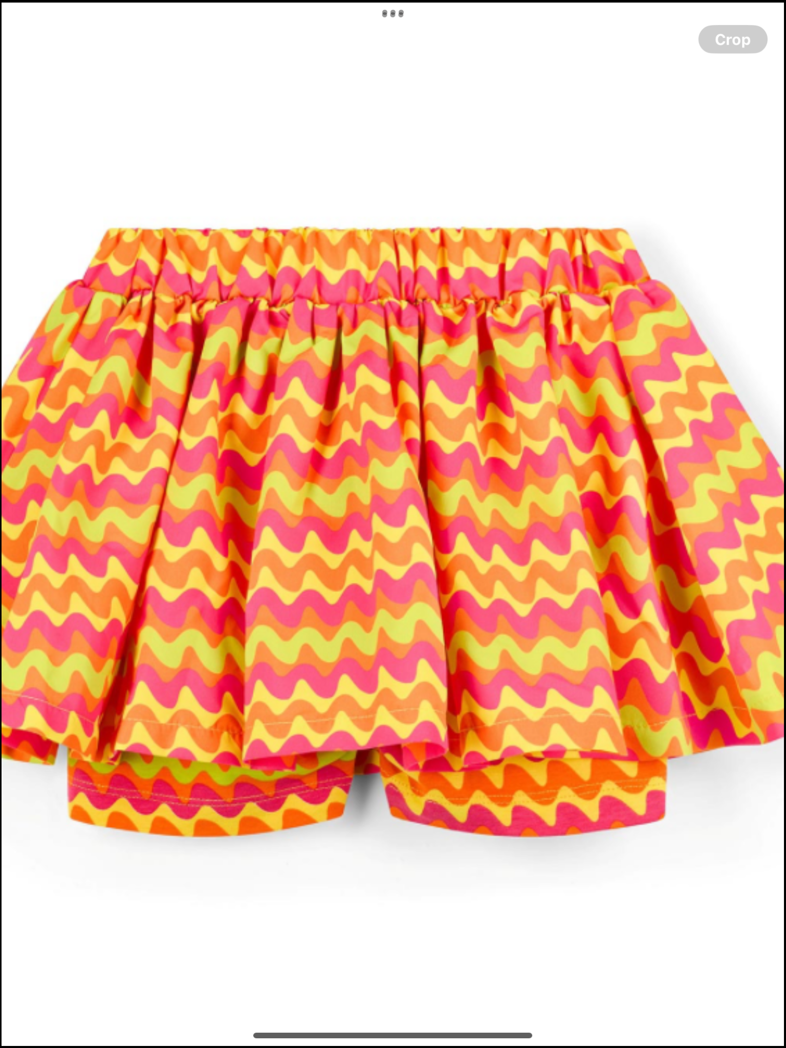A Dee Tutti Frutti Tiffany Zig Zag Skort Set X 2 - Warm Yellow    0126533