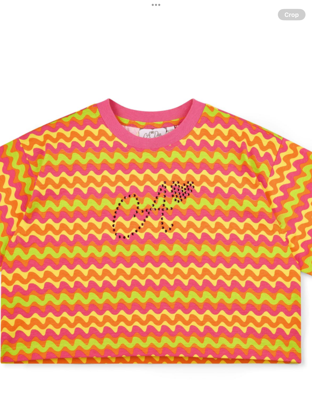 A Dee Tutti Frutti Thea Zig Zag Flare Set X 2 - Bright Pink   0126534