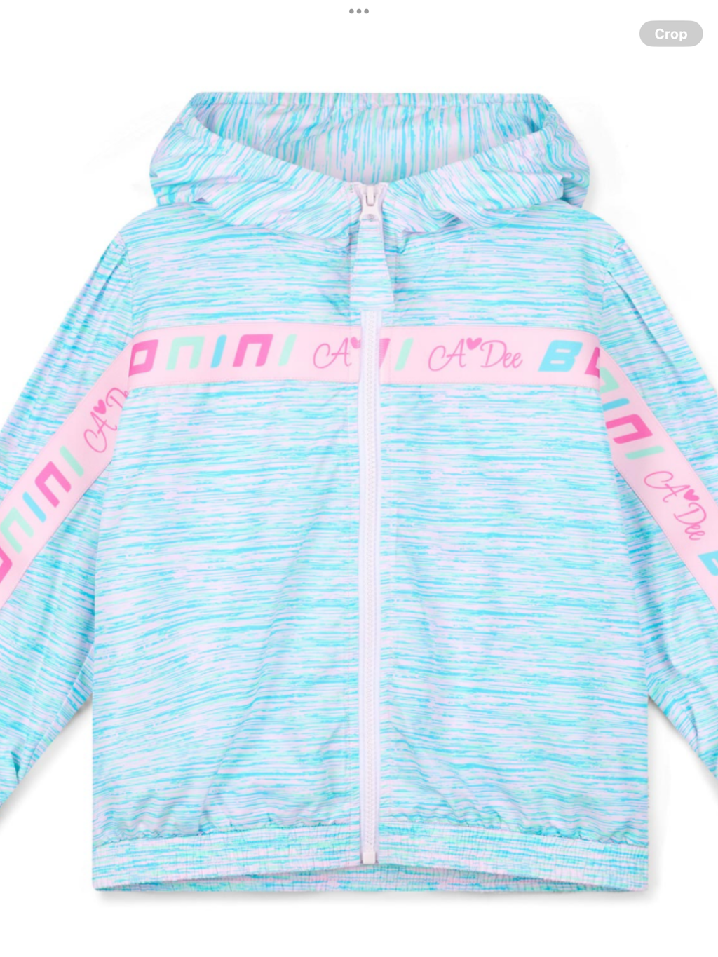 Bonini by A* Dee Future Sport Jacket With Tape Detail - Miami Mint    0126538