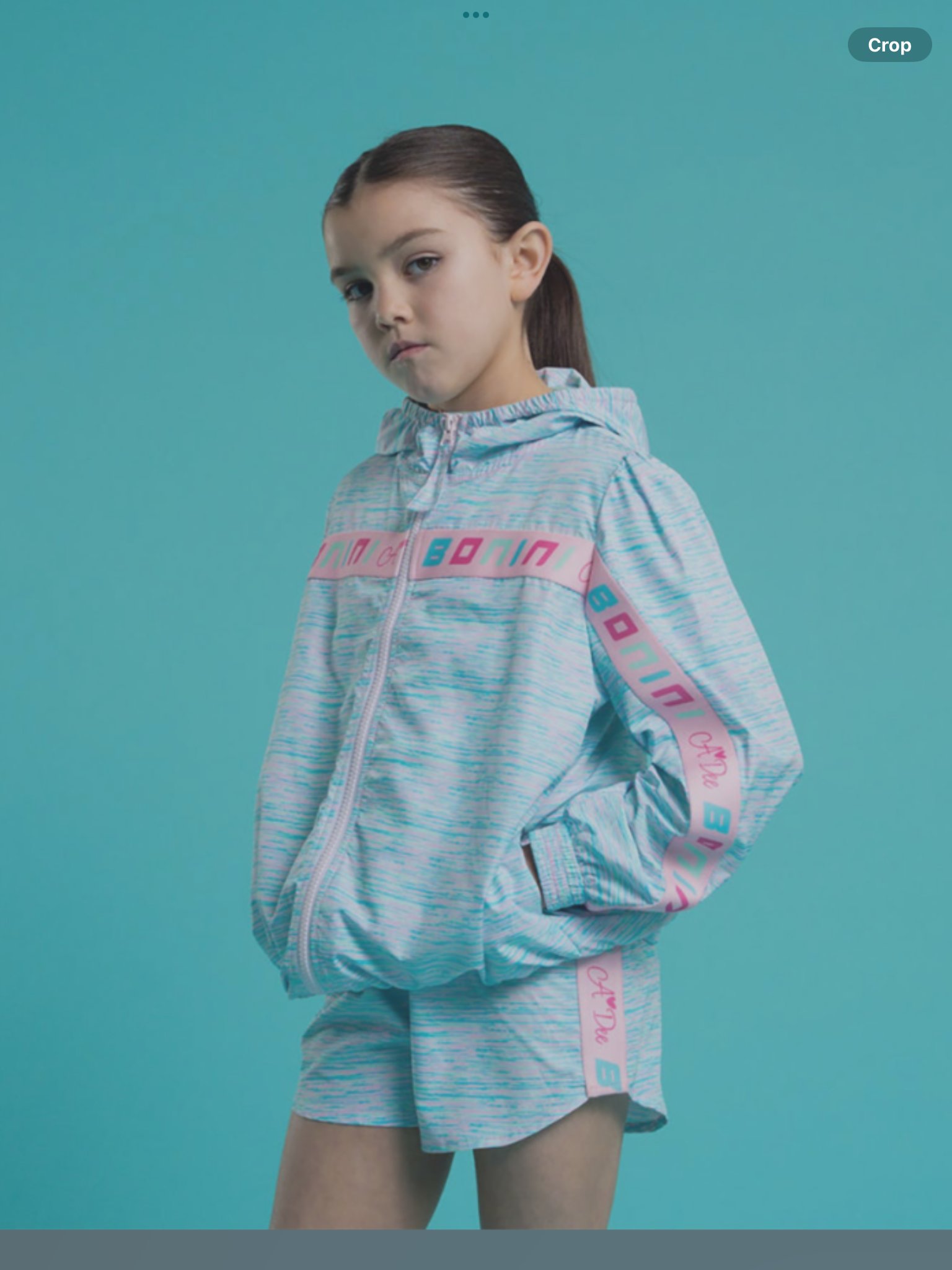 Bonini by A* Dee Future Sport Jacket With Tape Detail - Miami Mint    0126538