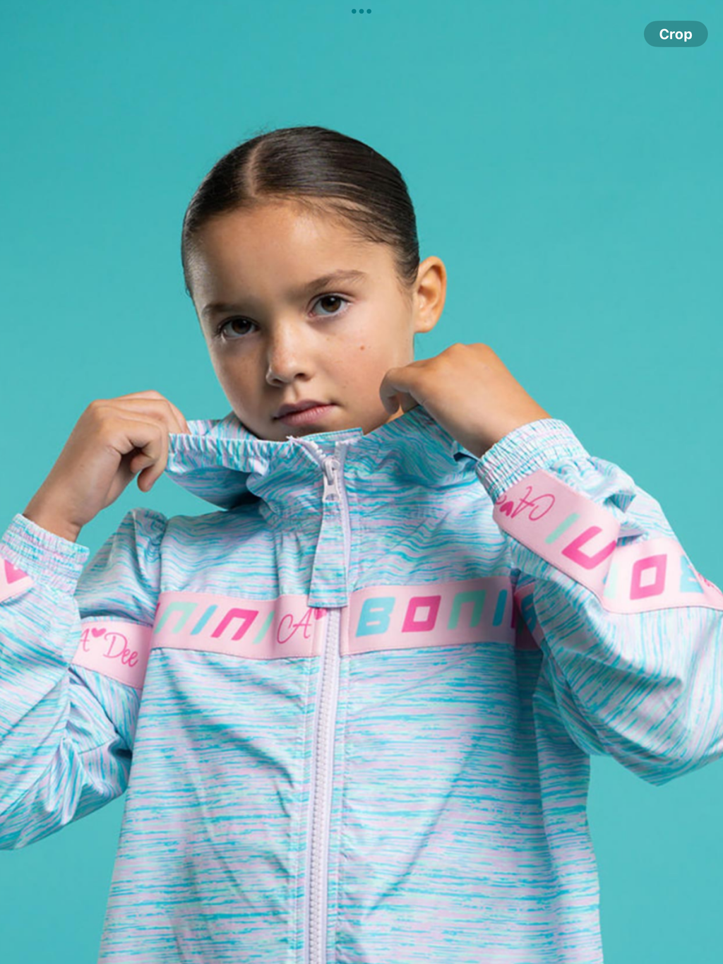 Bonini by A* Dee Future Sport Jacket With Tape Detail - Miami Mint    0126538