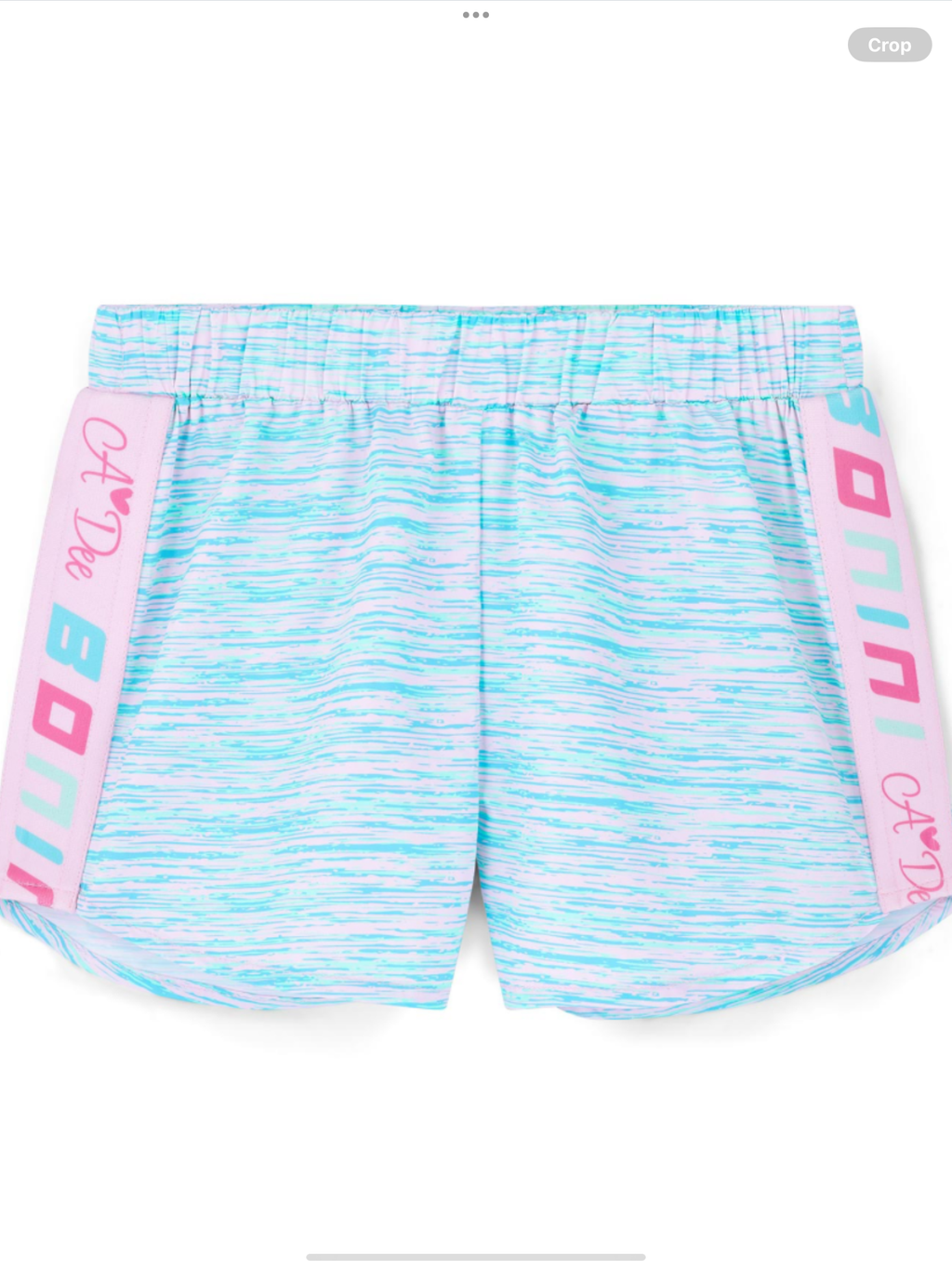 Bonini by A* Dee Spark Sport Shorts With Tape Detail - Miami Mint     0126540