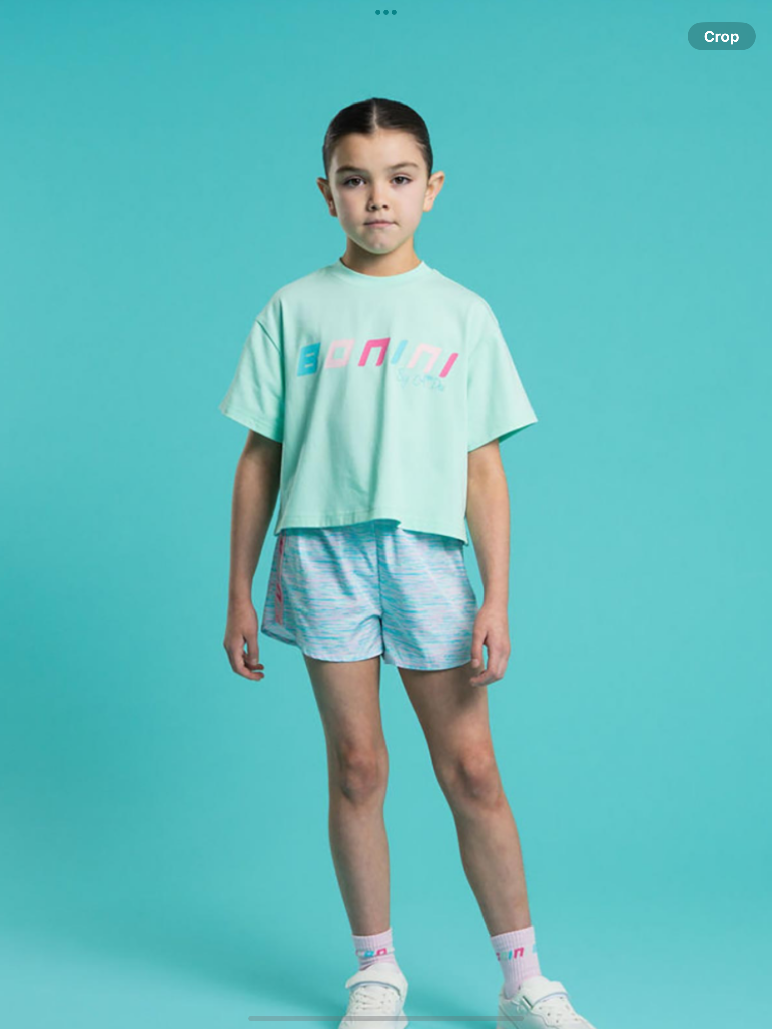 Bonini by A* Dee Spark Sport Shorts With Tape Detail - Miami Mint     0126540