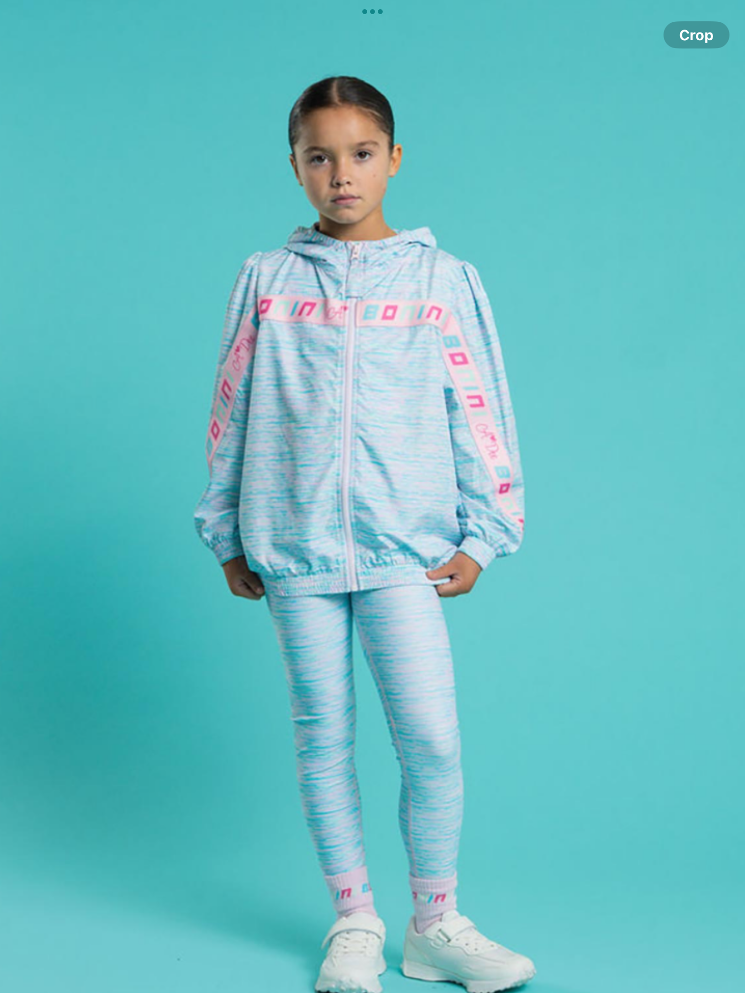 Bonini by A* Dee Sprint AOP Sport Leggings - Miami Mint  0126541