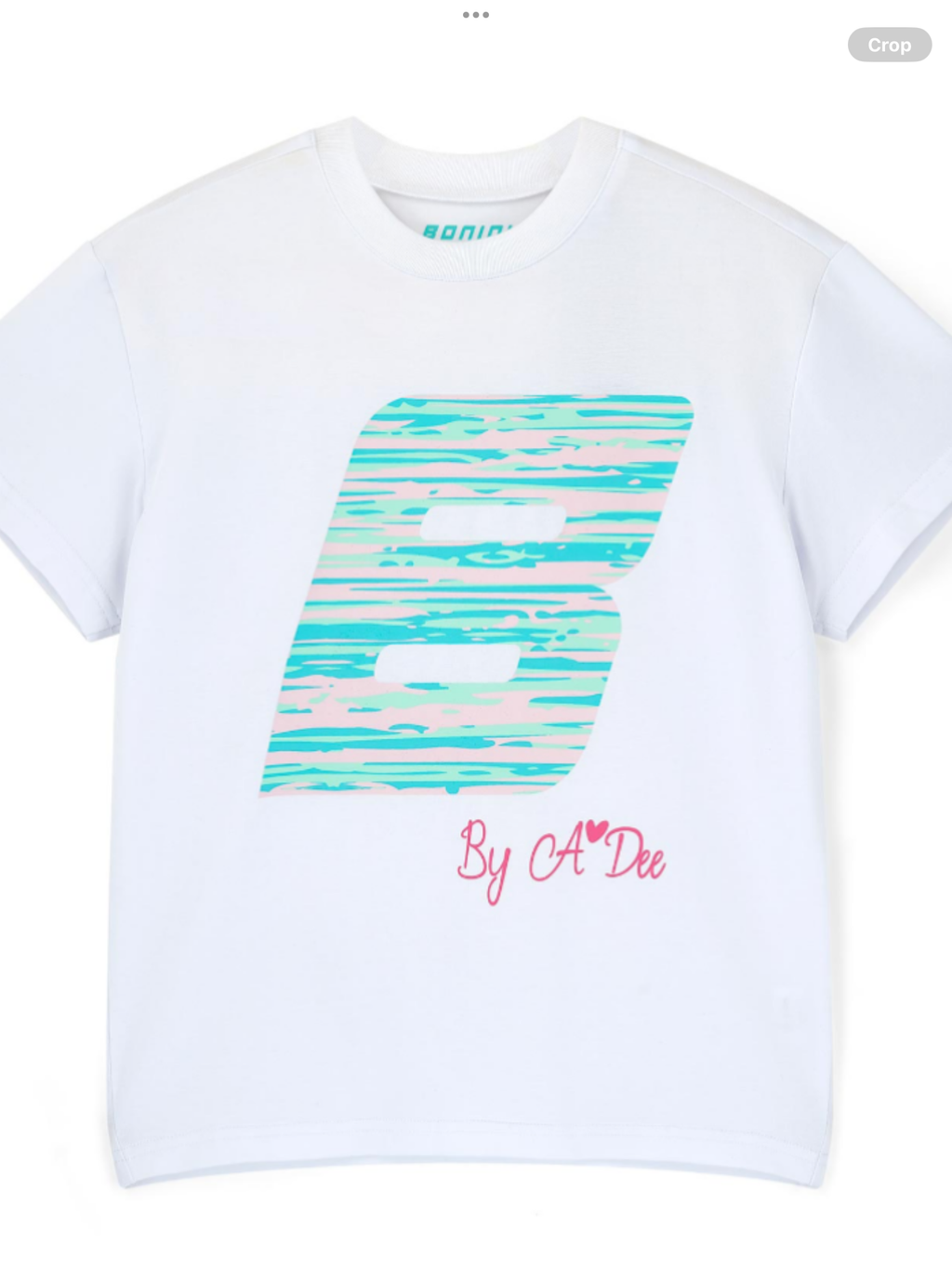 Bonini by A* Dee Dynamic Oversized Logo T-Shirt - Bright White    0126544