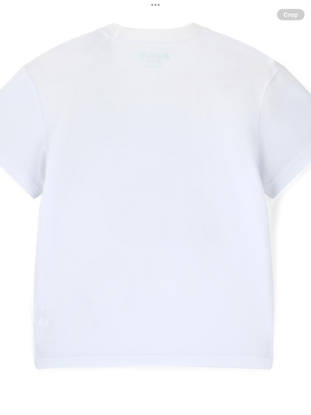 Bonini by A* Dee Dynamic Oversized Logo T-Shirt - Bright White    0126544