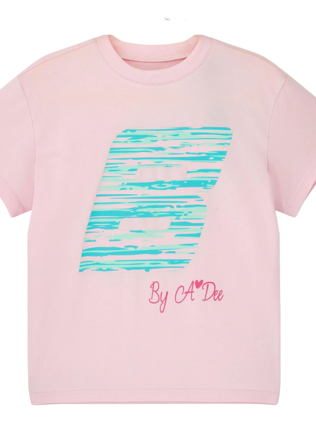 Bonini by A* Dee Dynamic Oversized Logo T-Shirt - Pink Blossom     0126545