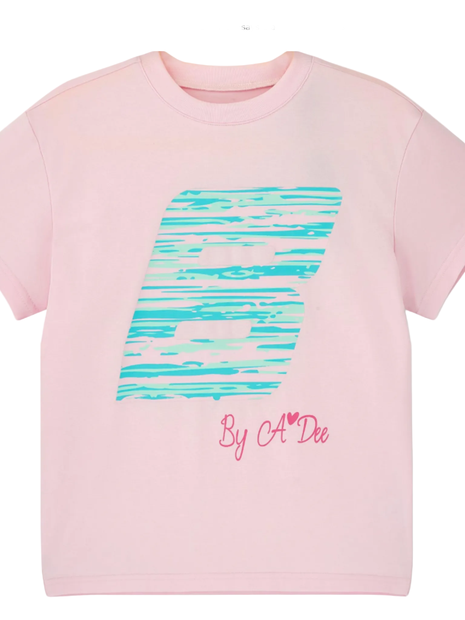 Bonini by A* Dee Dynamic Oversized Logo T-Shirt - Pink Blossom     0126545