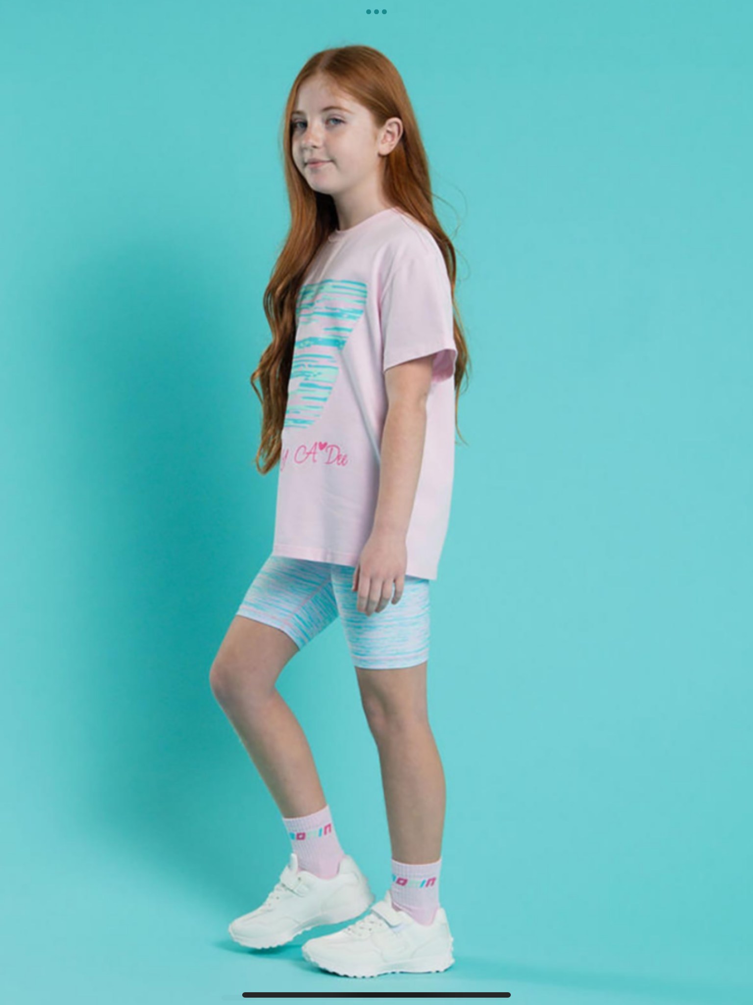 Bonini by A* Dee Dynamic Oversized Logo T-Shirt - Pink Blossom     0126545