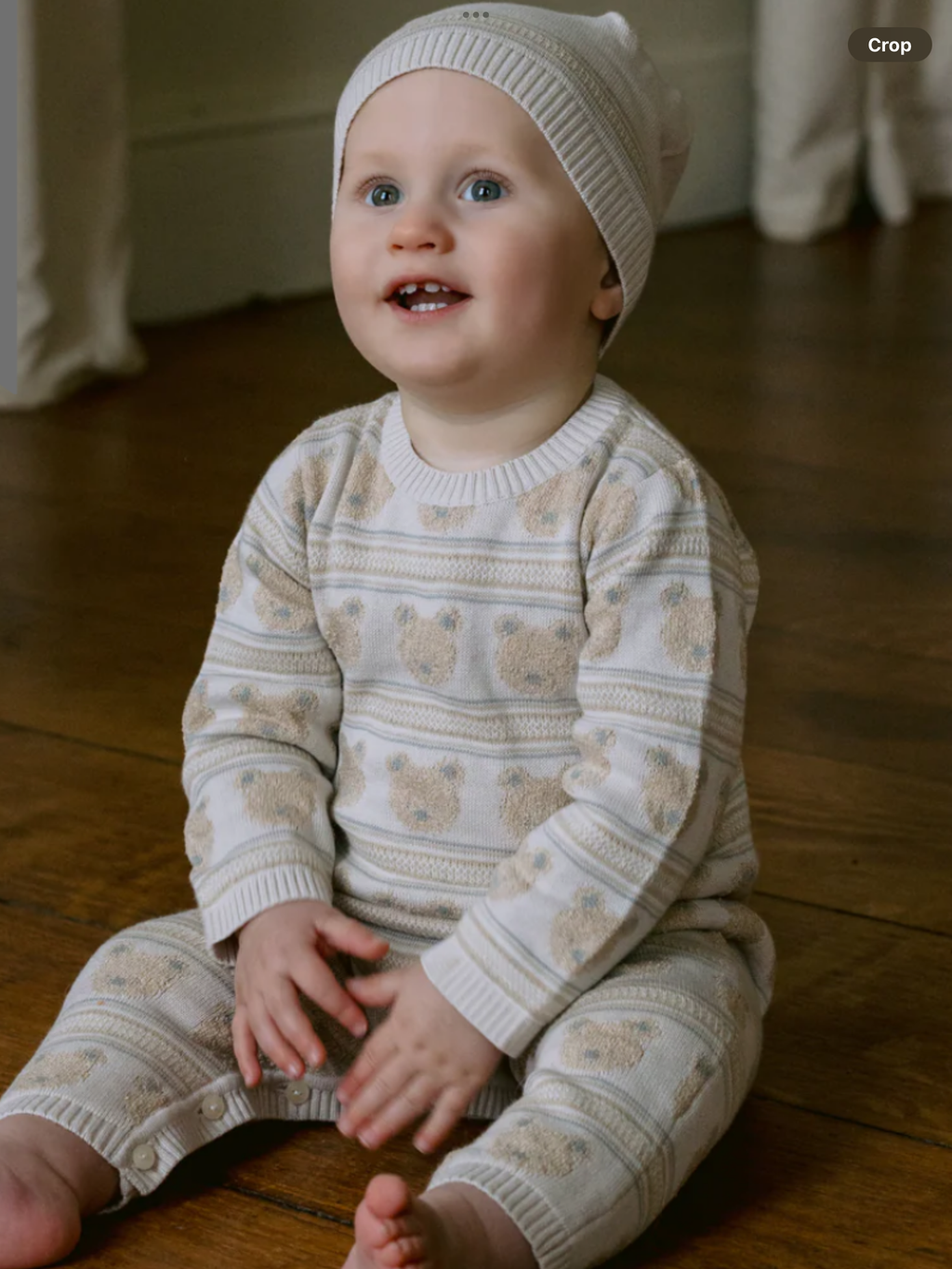 Emile et rose knitted onsie and hat 0924570