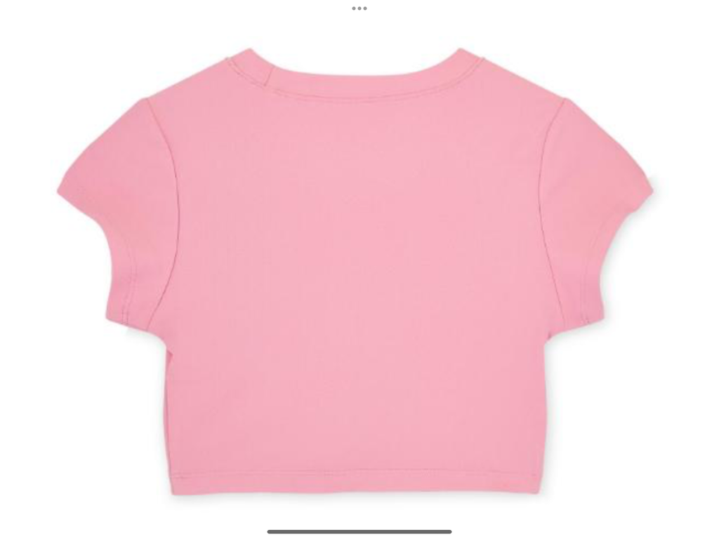 Bonini by A* Dee Aspire Short Sleeve Ruched Top - Peony Pink   0126547