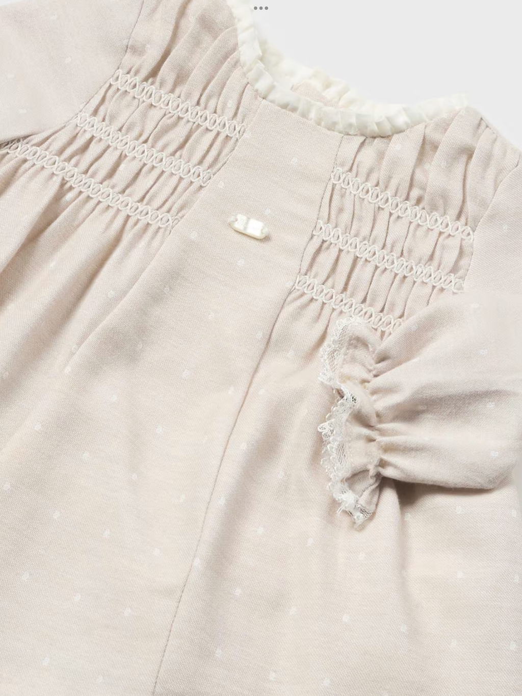 Mayoral smocked dress 0924577