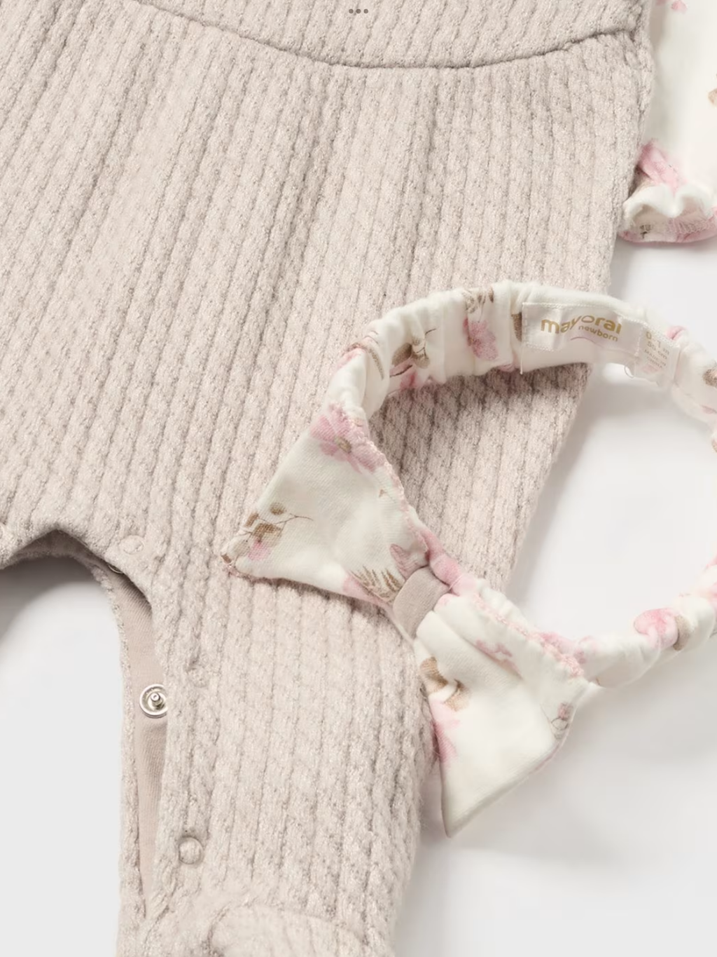 Mayoral one piece romper and headband 0924583