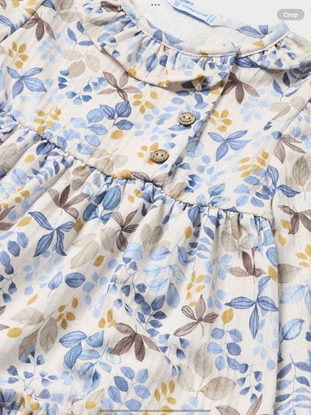 Mayoral floral print dress 0924588