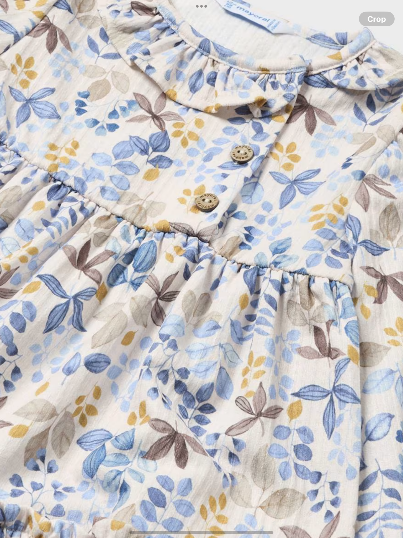 Mayoral floral print dress 0924588