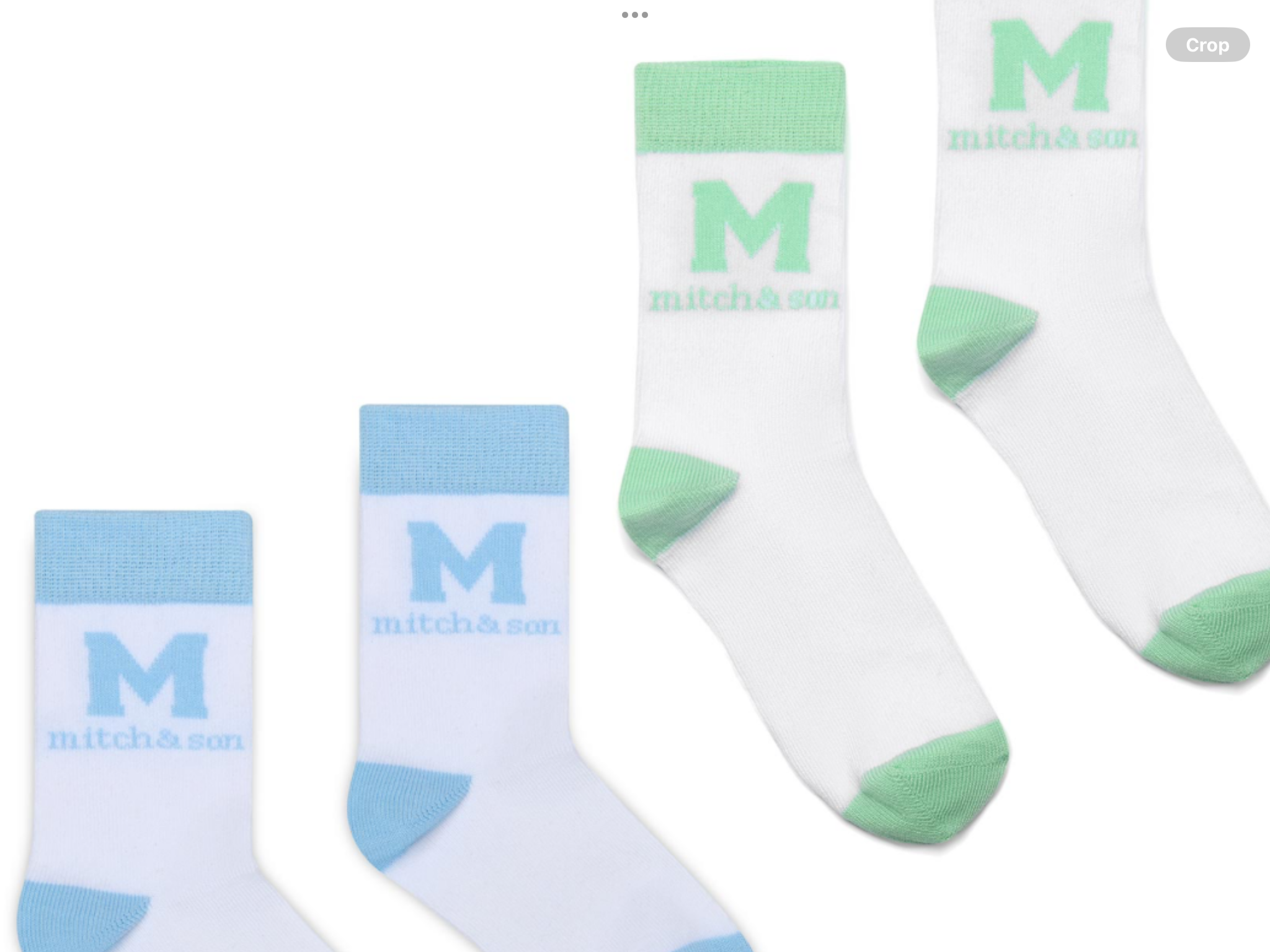 Mitch & Son Boys Blue 2 Pack Socks - Odell 0126461