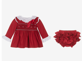 Caramelo kids red jam pants set.     10221253