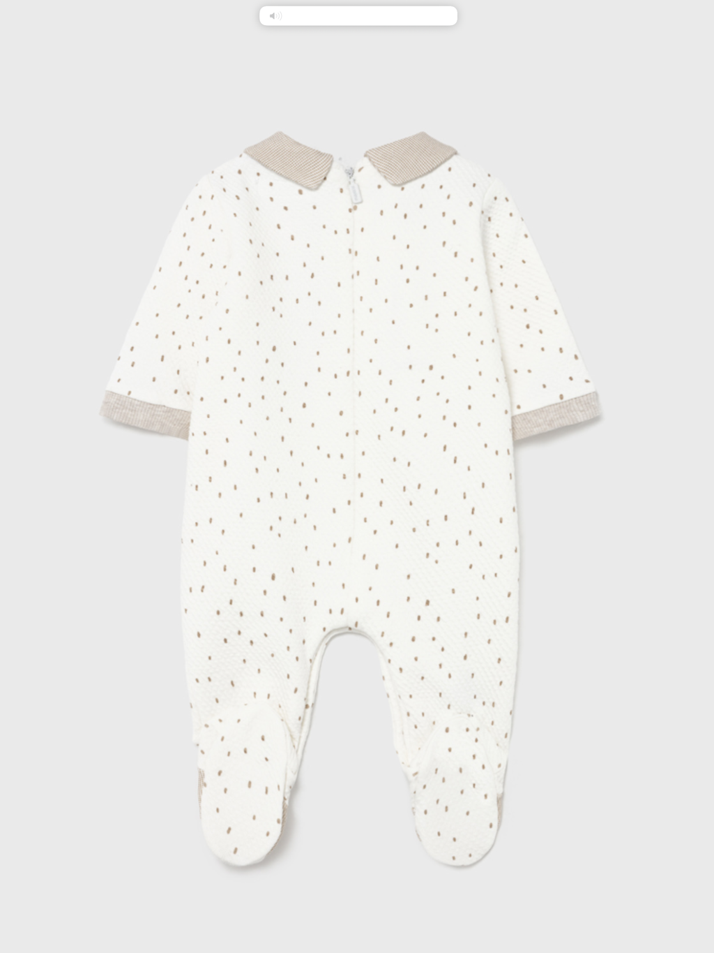 Padded onesie.          0921612