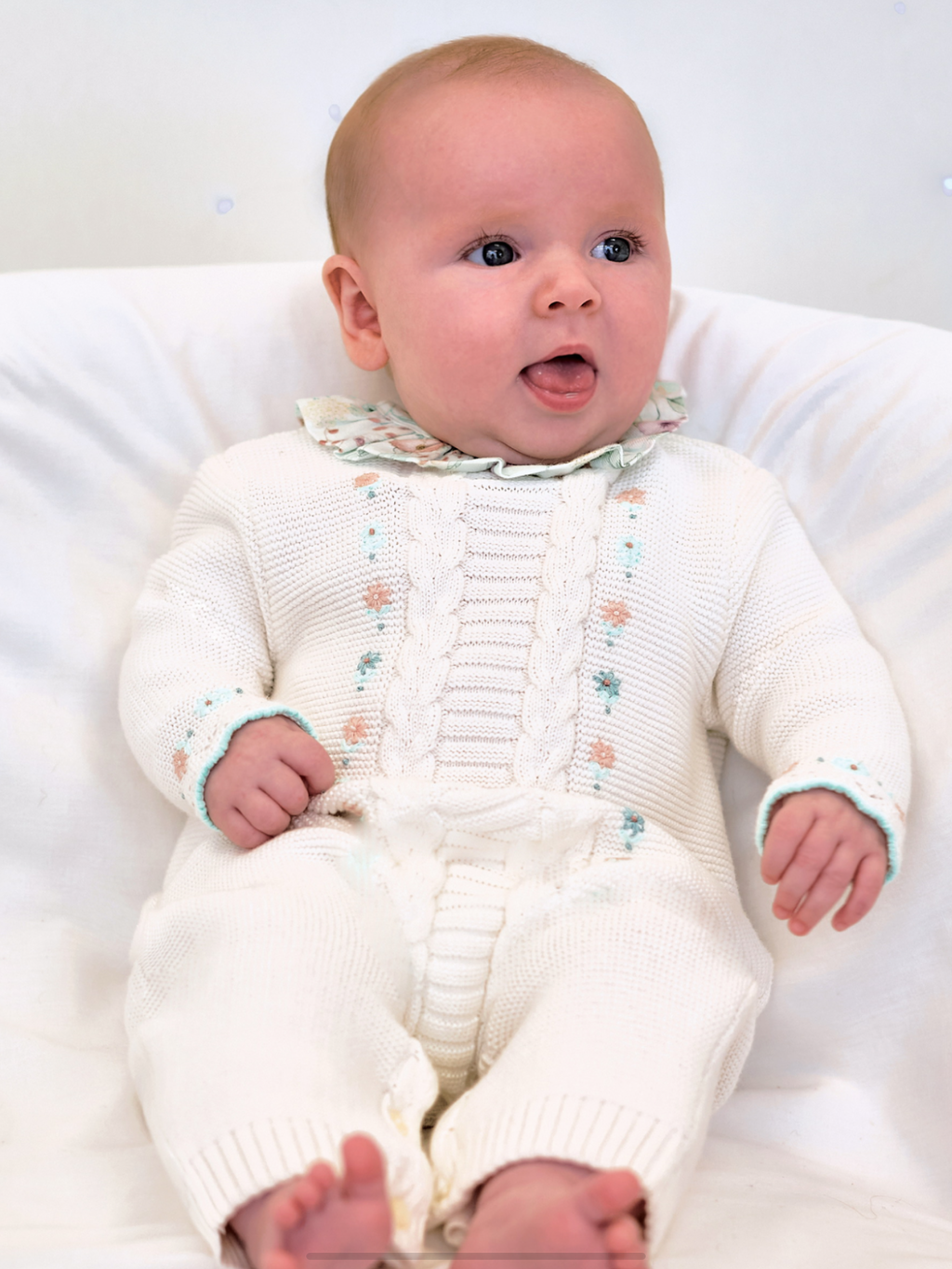 Sarah-louise Knitted romper.          1021666