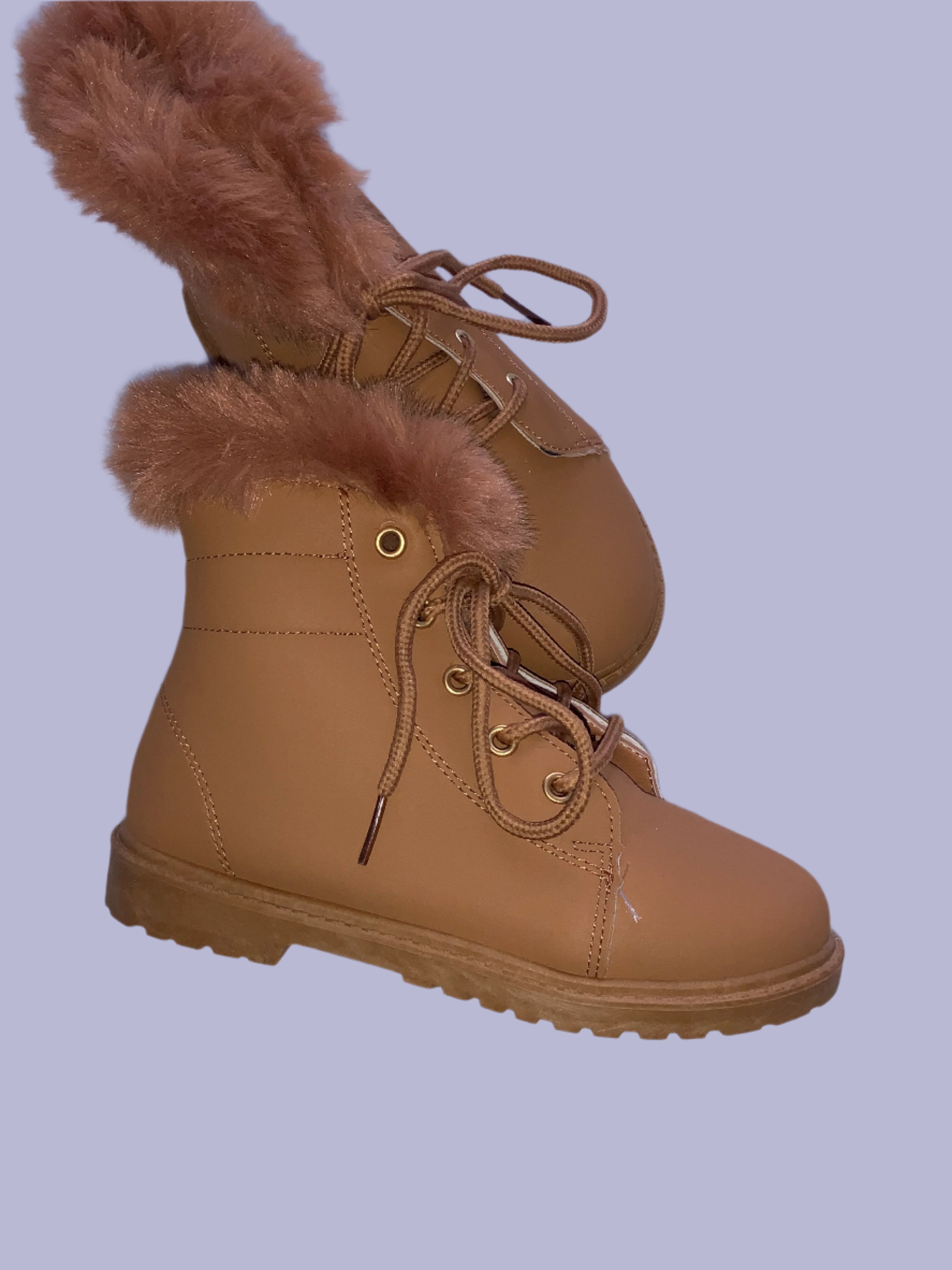Girls camel boots   A3