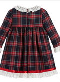 Caramelo kids Tartan dress 290