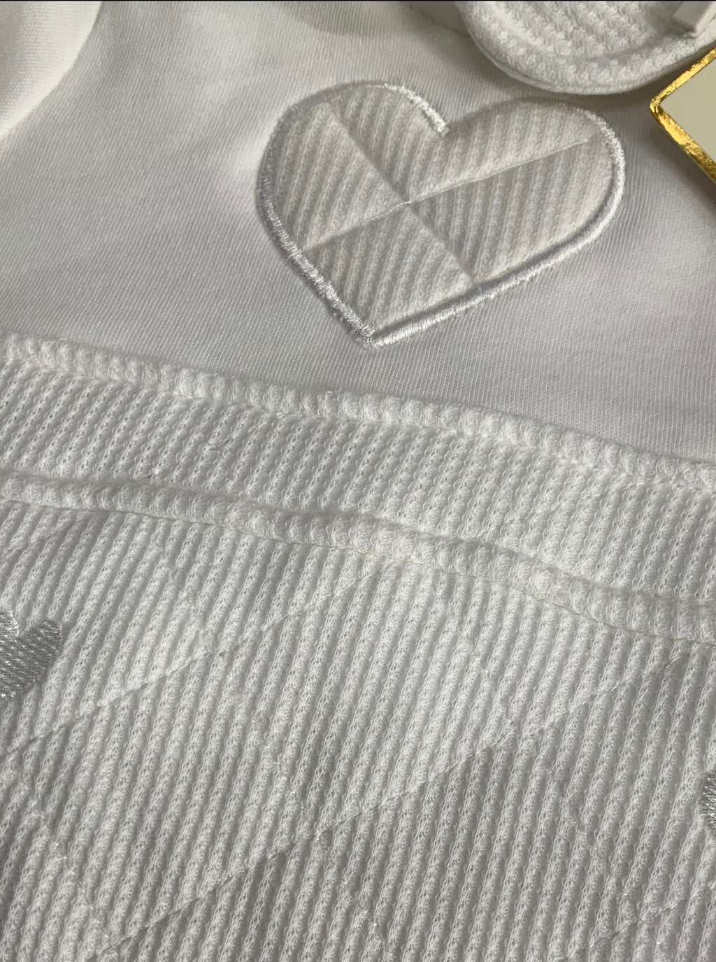 Caramelo kids cloud waffle romper.    10221254