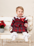 Caramelo kids red checked Dress.       0921543
