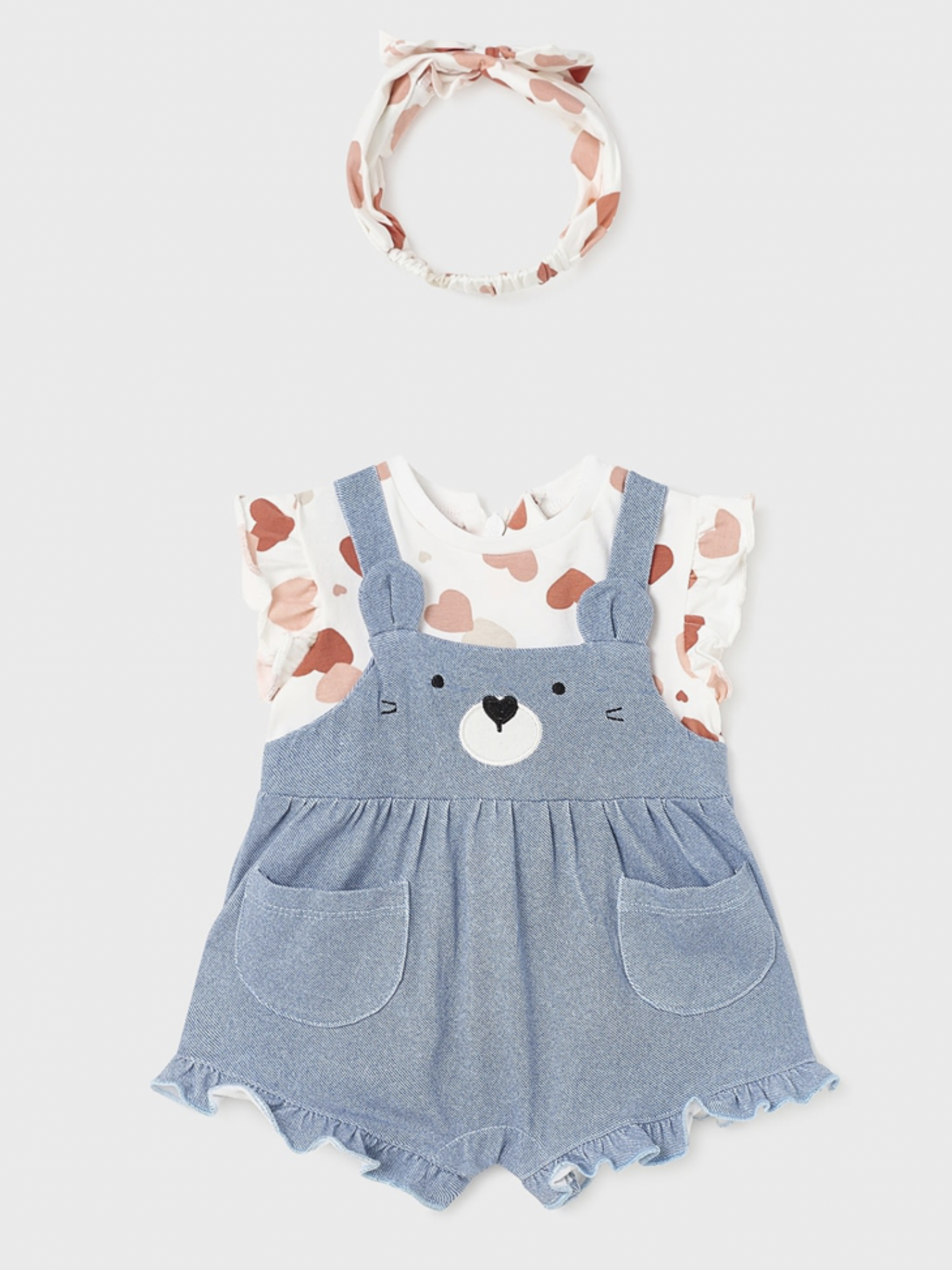 Mayoral girls romper.     03231506