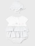 Mayoral romper with hat.     02231433