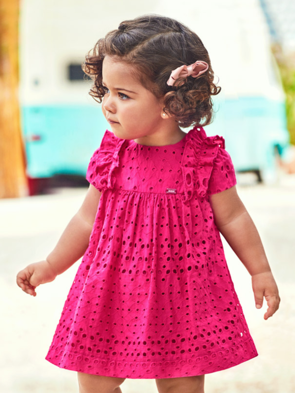 Mayoral 2025 pink dress