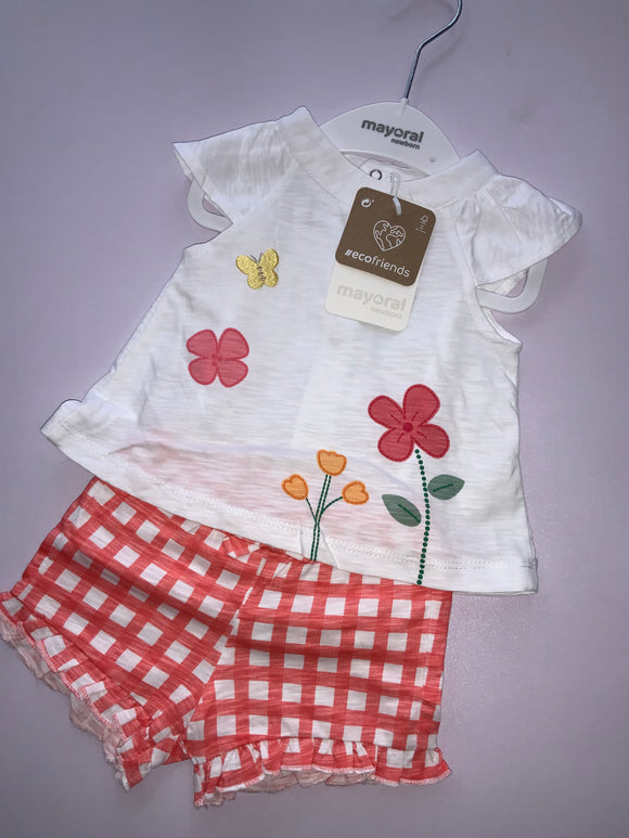 Mayoral shorts set.      0322979