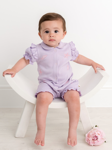 Caramelo romper and bib.     03231487